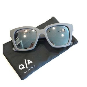Quay, Gray Mirrored Neerim Sunglasses